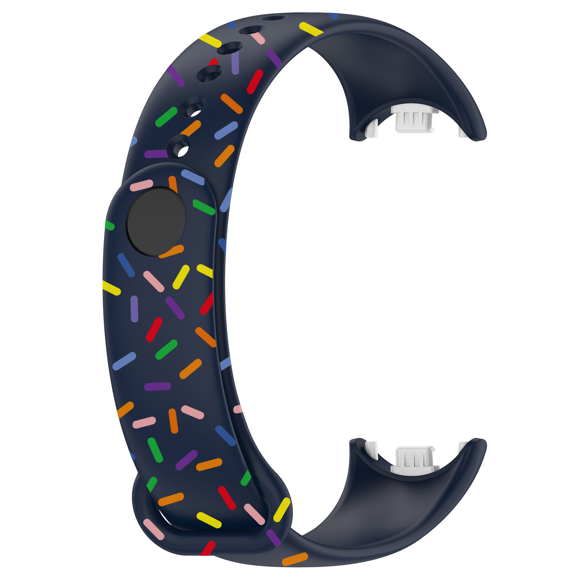 For Xiaomi Smart Band 8 Silicone Watch Strap Colorful Dot Replacement Wrist Band For Xiaomi Smart Band 8 Silicone Watch Strap Colorful Dot Replacement Wrist Band